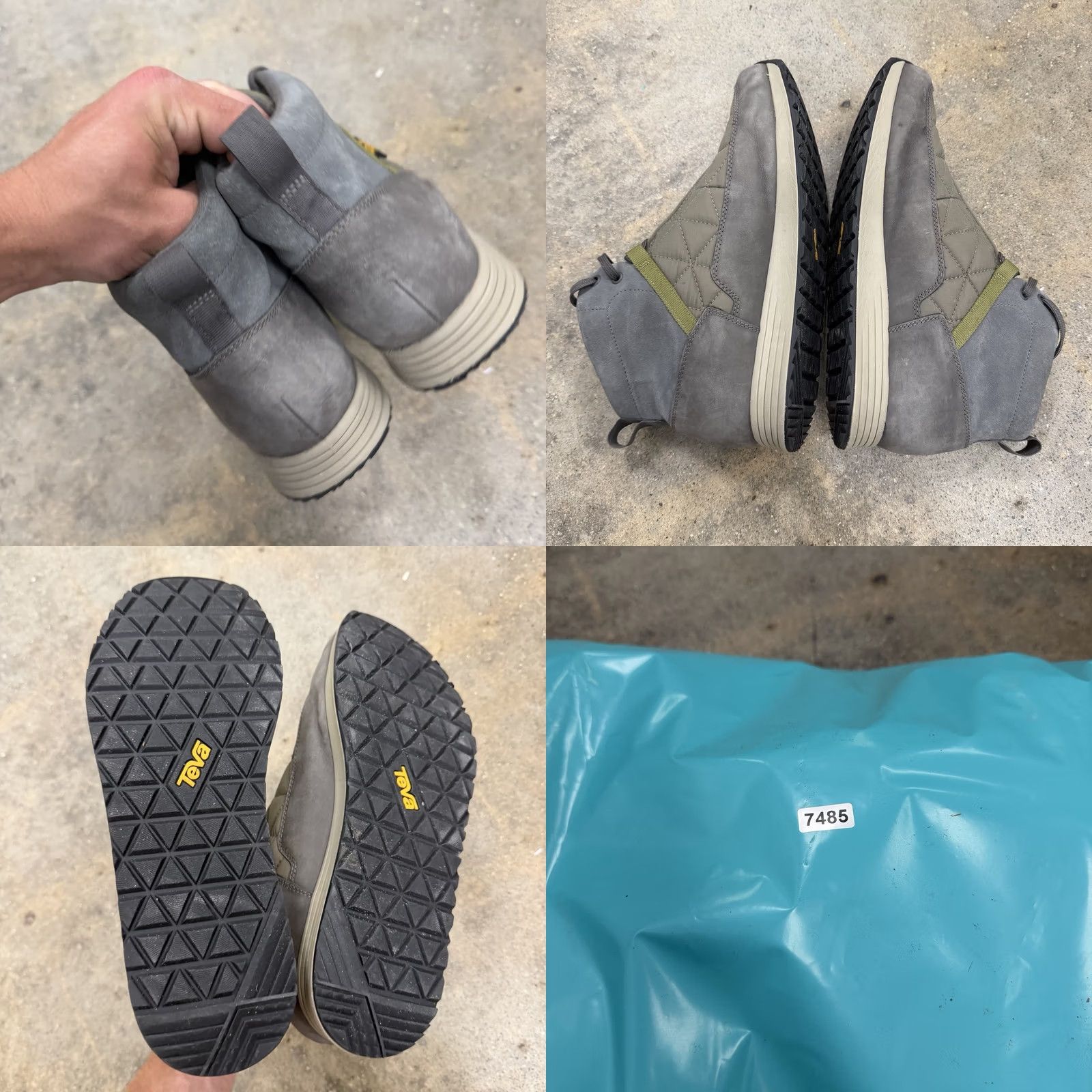 Teva Teva Mens 11 Ember Commute Waterproof Quilted Ripstop Winter Boots 1111755 - Vintage - Athletic Wear - Men - Hiking Size US 11 / EU 44 - 8 Thumbnail