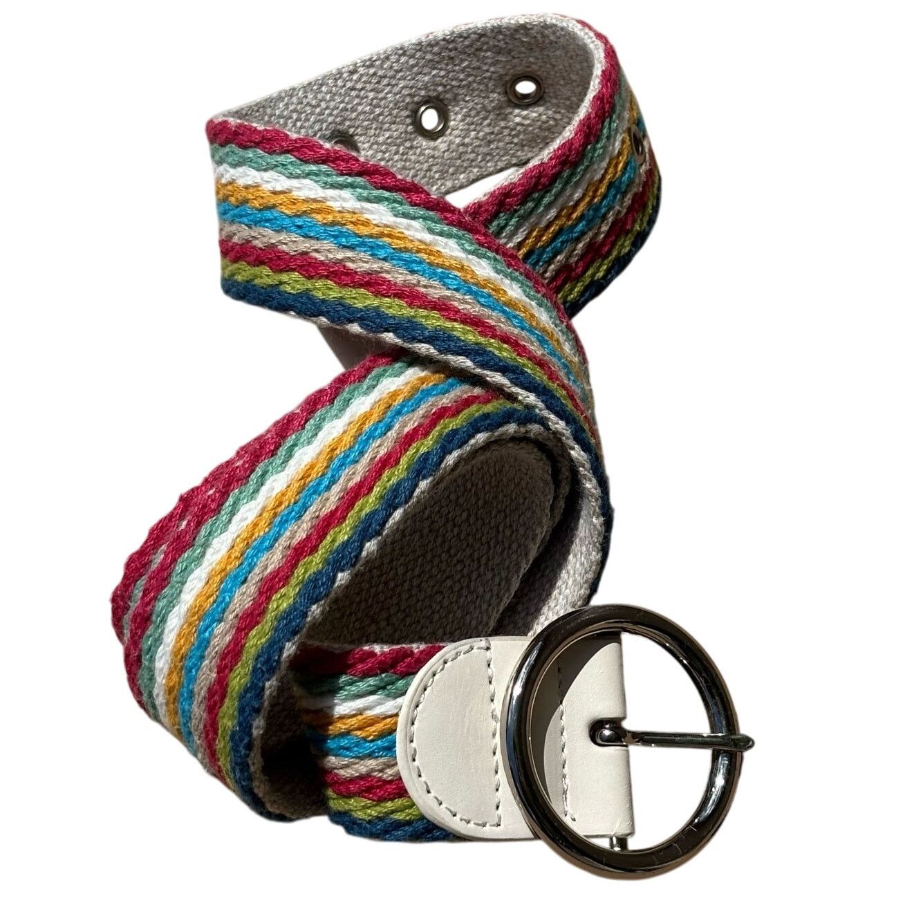 Other Blue & Pink Striped Men's Belt Size ONE SIZE - 3 Thumbnail