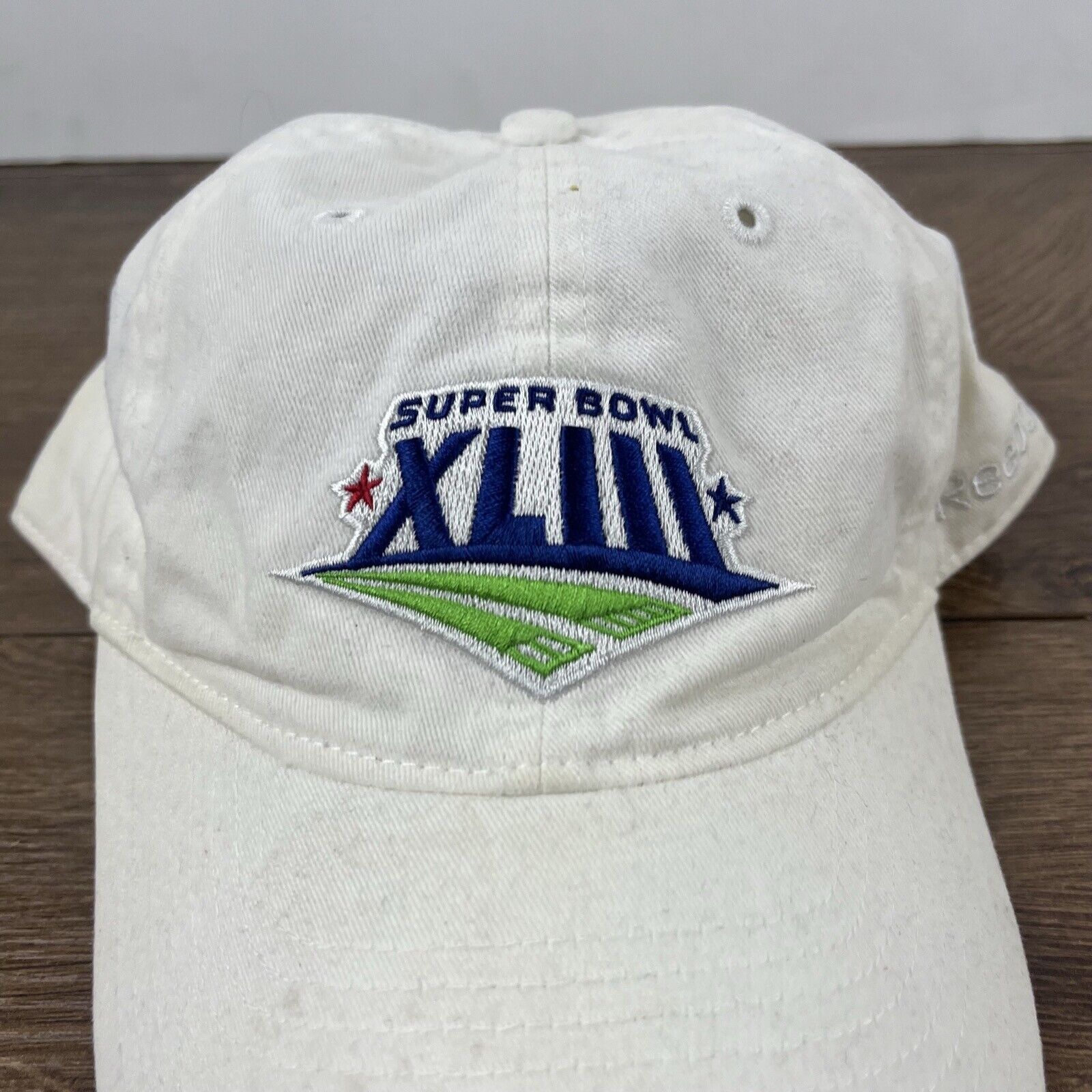 Reebok Super Bowl 43 XLIII Hat Adjustable Hat Reebok Hat Adjustable Size ONE SIZE - 7 Thumbnail