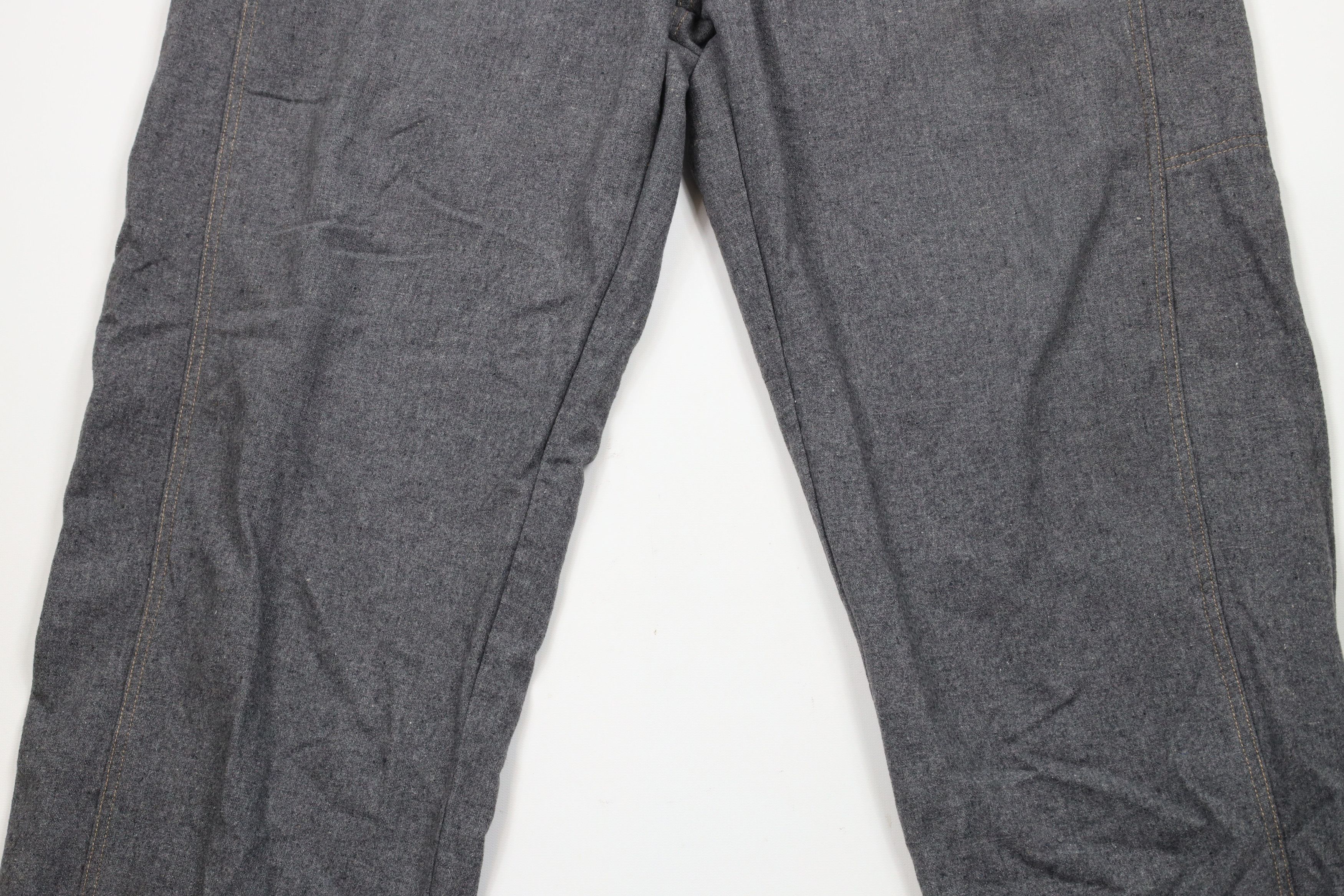 Vintage Vintage 90s Streetwear Baggy Fit Wide Leg Pants Gray Size US 36 / EU 52 - 3 Thumbnail