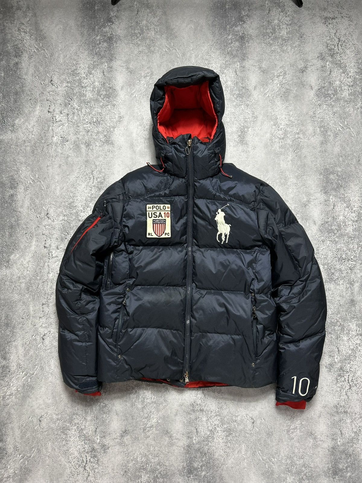 Polo Ralph Lauren Vintage Down Puffer Jacket Ralph Lauren RL USA 10 |  Grailed