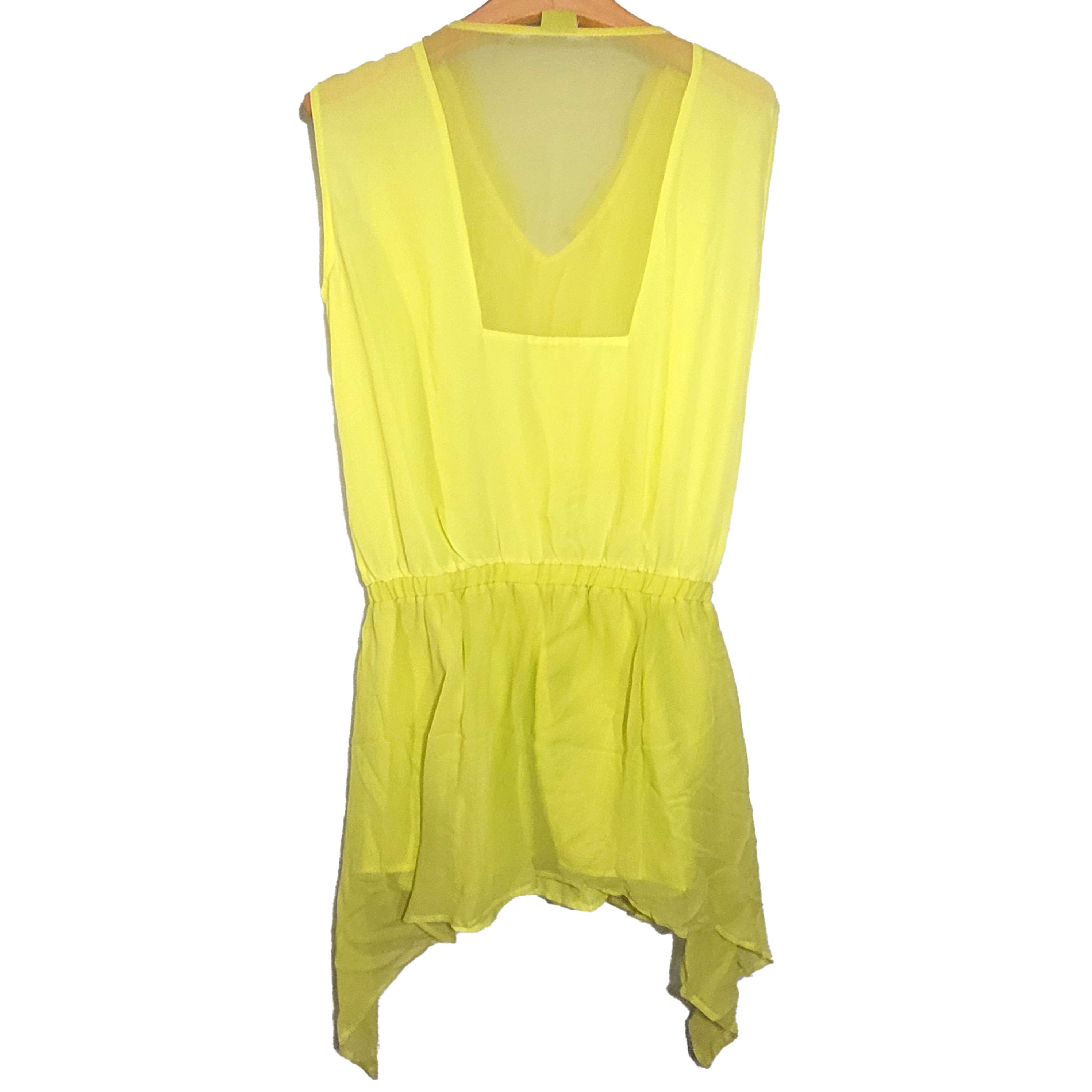 Other Women's 100% Silk Size M Short Sleeve Dress SDK356 Size M / US 6-8 / IT 42-44 - 4 Thumbnail