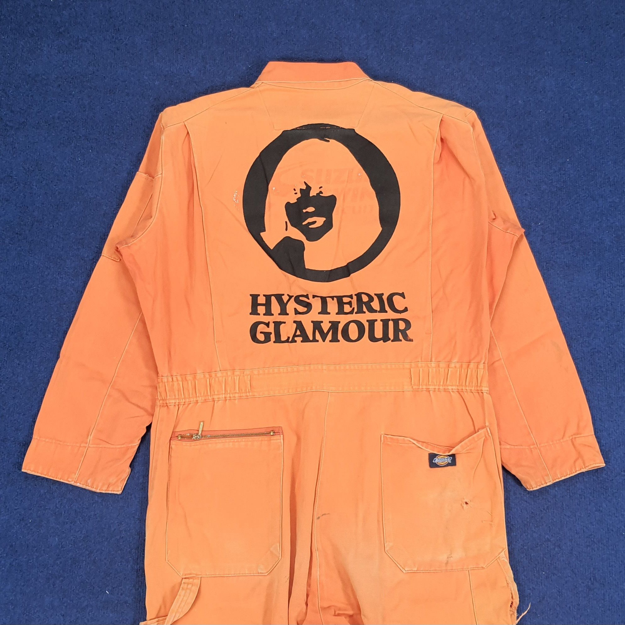 Dickies × Vintage Vintage Dickies Custom Hysteric Glamour Logo Worker Coverall Size US L / EU 52-54 / 3 - 2 Thumbnail