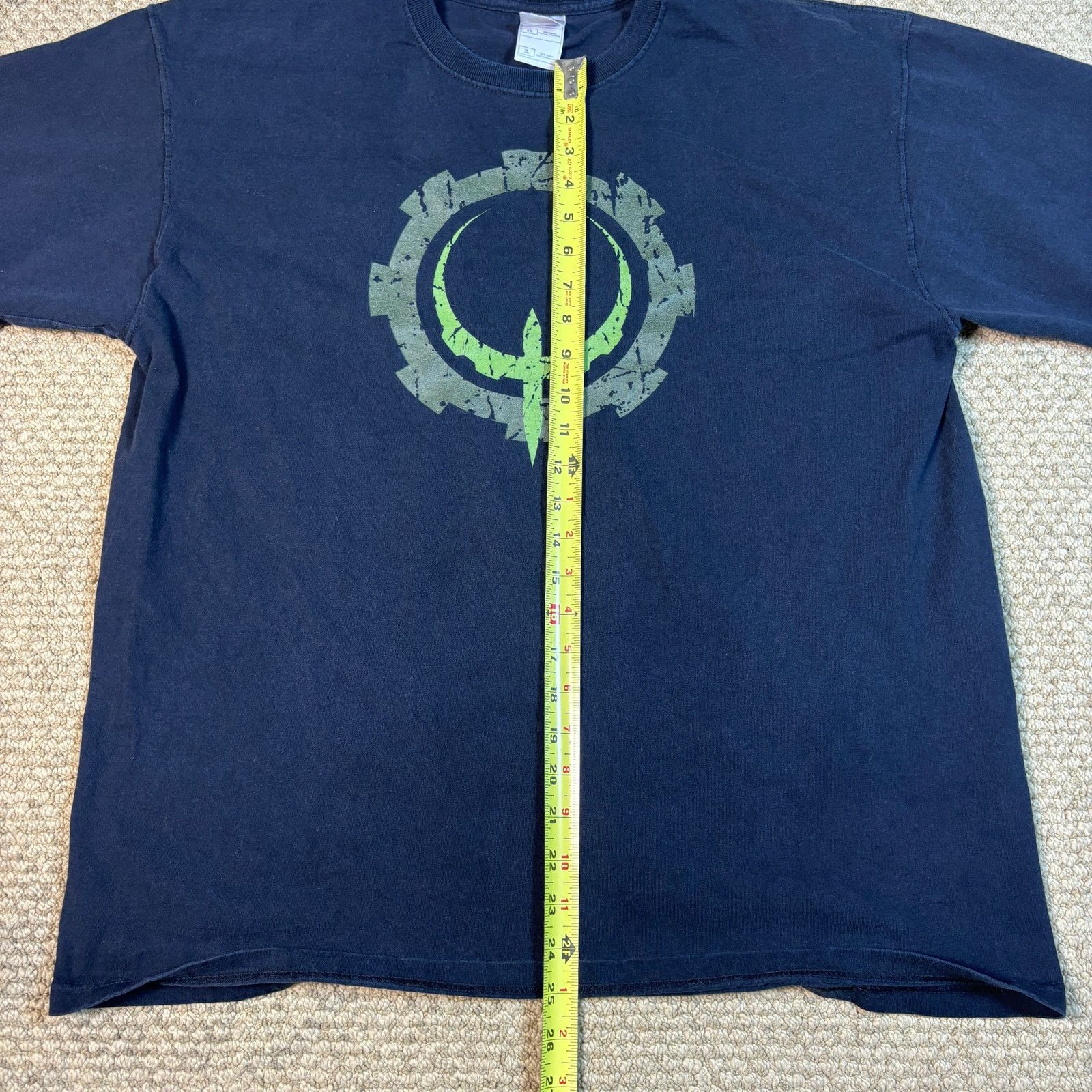 Fruit Of The Loom Vintage y2k 2005 Quake 4 Game Tshirt XL 2000s Xbox retro Size US XL / EU 56 / 4 - 6 Thumbnail