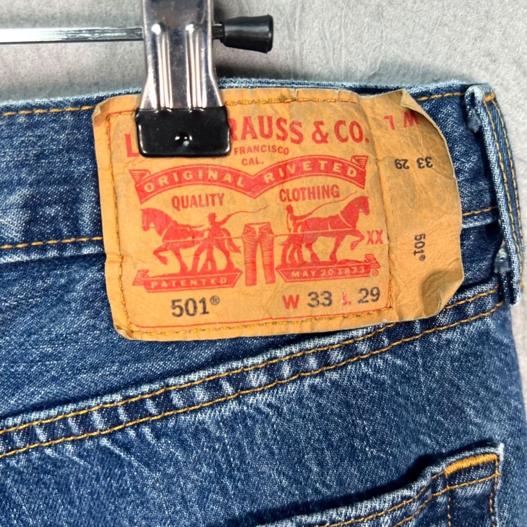 Levi's VINTAGE Levi's 501 Jeans Shirt? Size US 33 - 3 Thumbnail