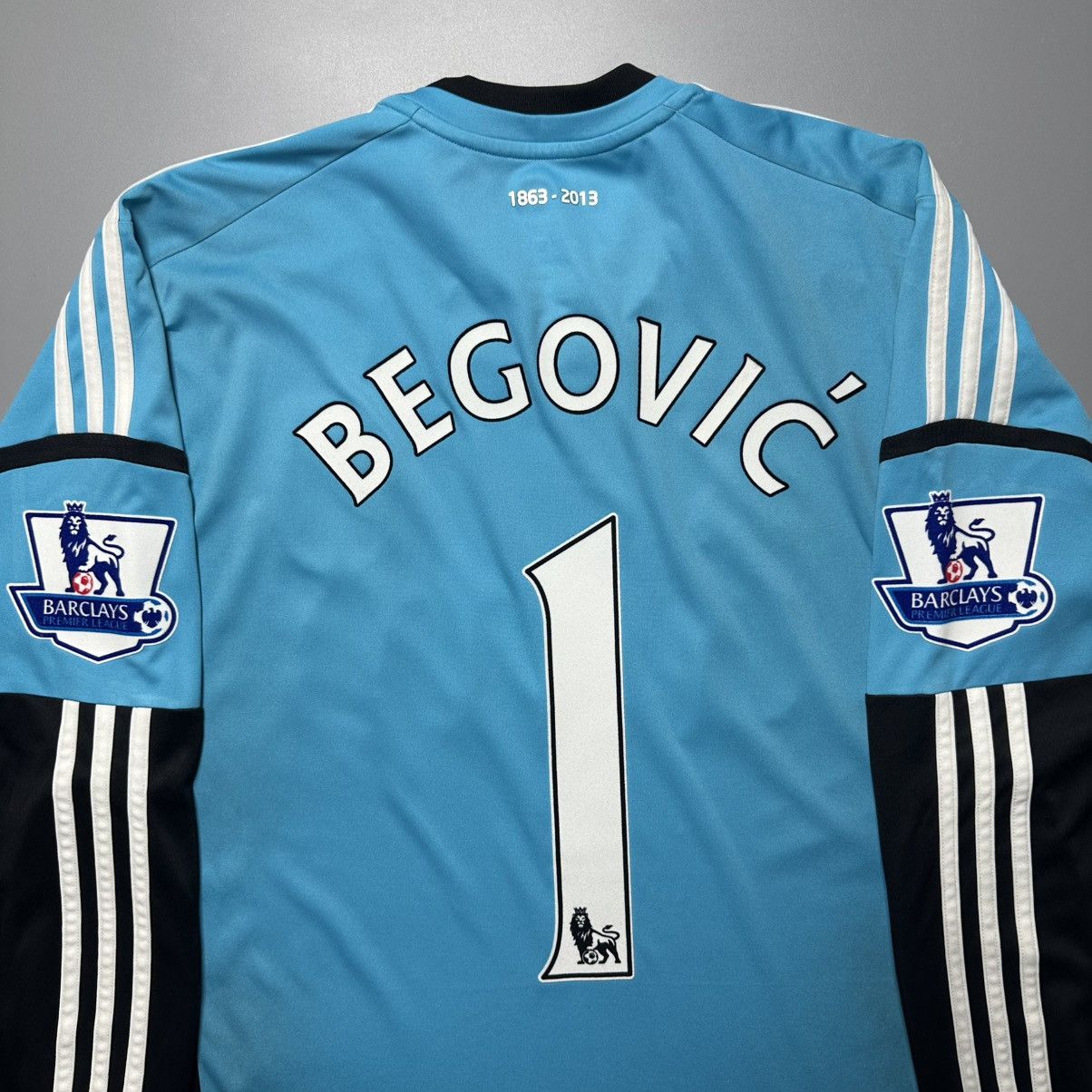 Vintage STOKE CITY ADIDAS 2011/2012 FOOTBALL GK JERSEY #1 BEGOVIC Size US XL / EU 56 / 4 - 10 Thumbnail