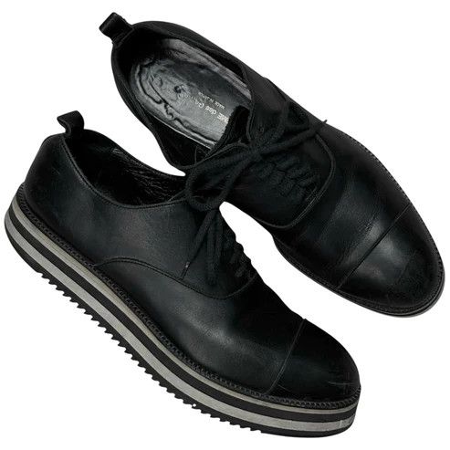 Comme des Garcons Comme des Garcons Homme Striped Platoform Derbies Size US 8.5 / EU 41-42 - 3 Thumbnail
