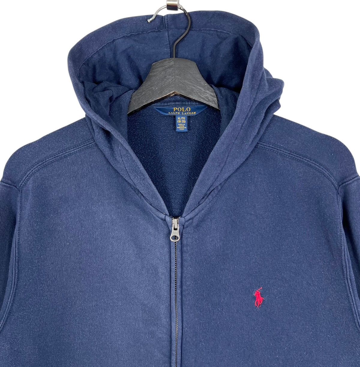 Polo Ralph Lauren × Ralph Lauren Polo Ralph Lauren Zipper Hoodie Jacket Size US XL / EU 56 / 4 - 3 Thumbnail
