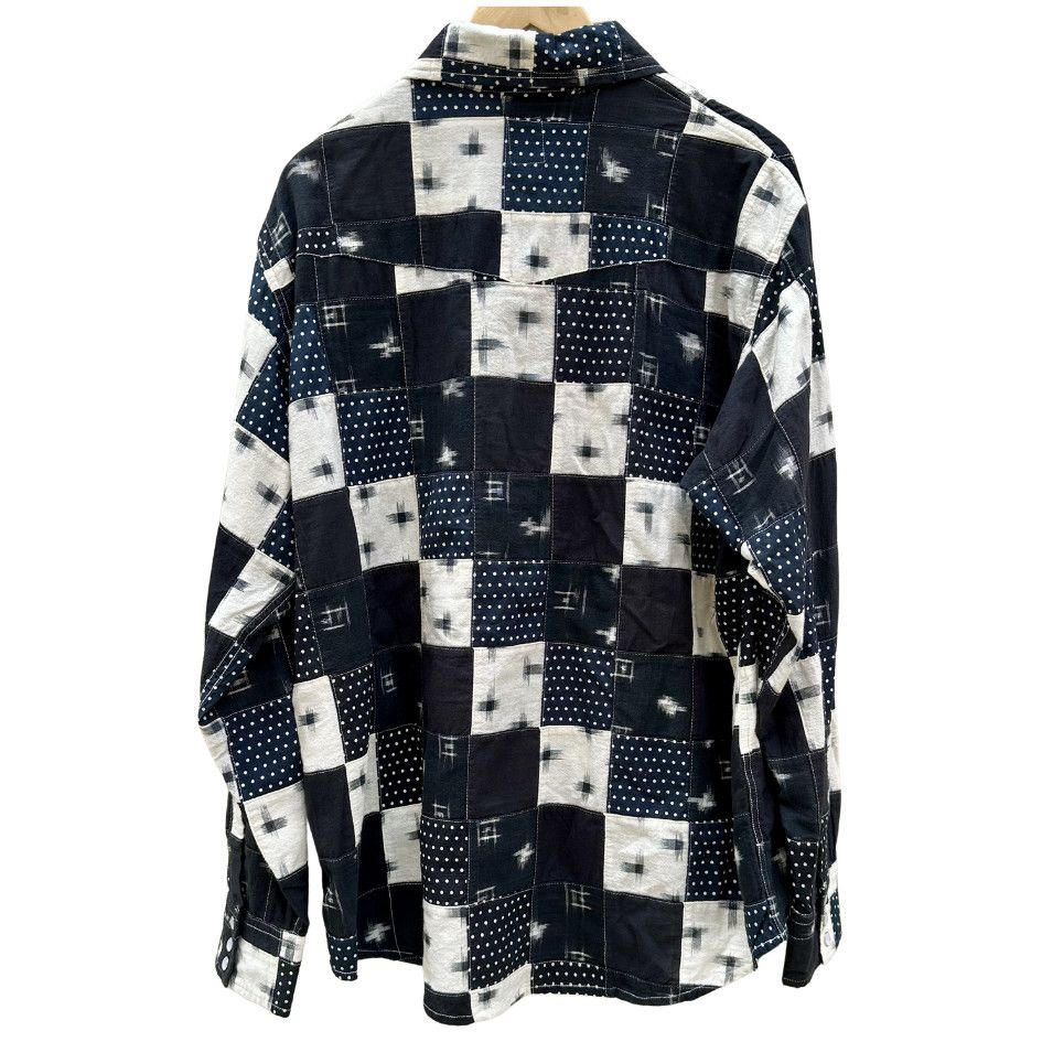 South2 West8 SS25 South2 West8 Western Multi Dot Patchwork Shirt Size US M / EU 48-50 / 2 - 2 Thumbnail