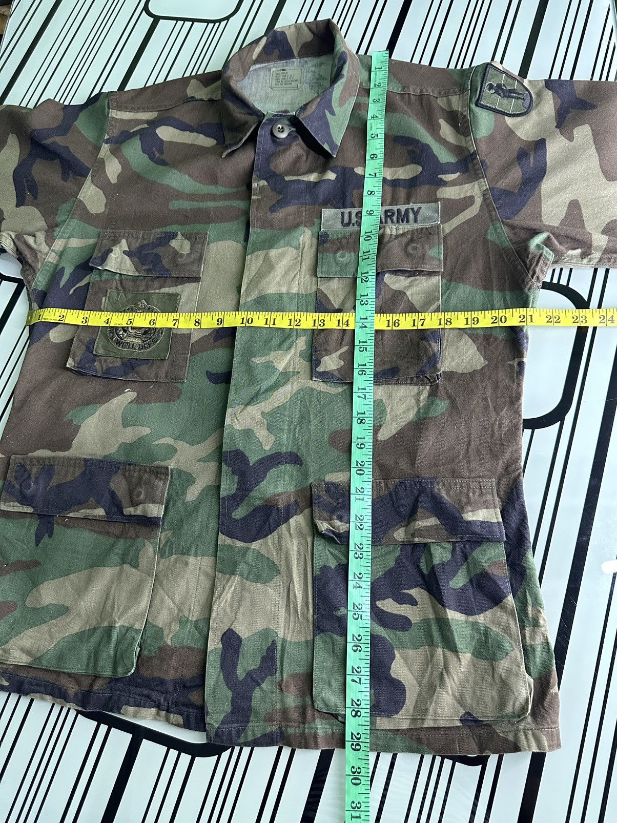 Toyo Enterprises Vintage US ARMY This Well Ocfend Camo Jacket Size US M / EU 48-50 / 2 - 10 Thumbnail