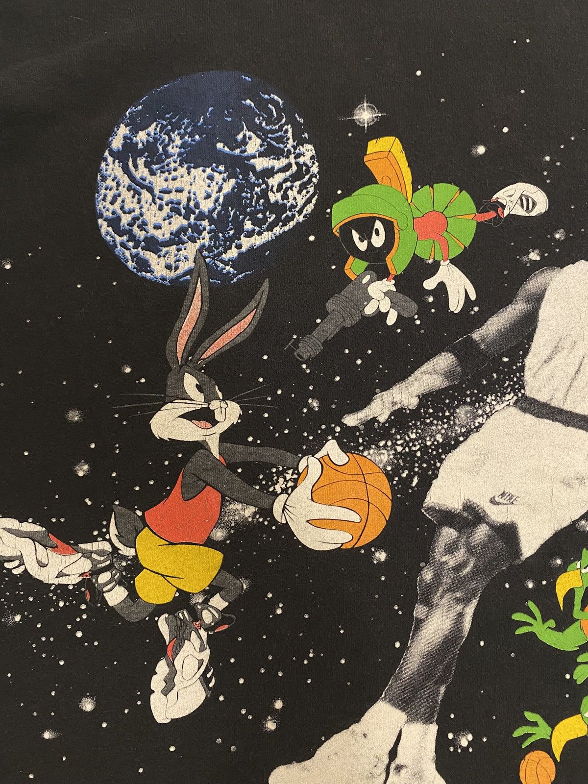 Other RARE 1993 Looney Tunes x MJ x Nike MADE IN USA Tee Size US XL / EU 56 / 4 - 6 Thumbnail