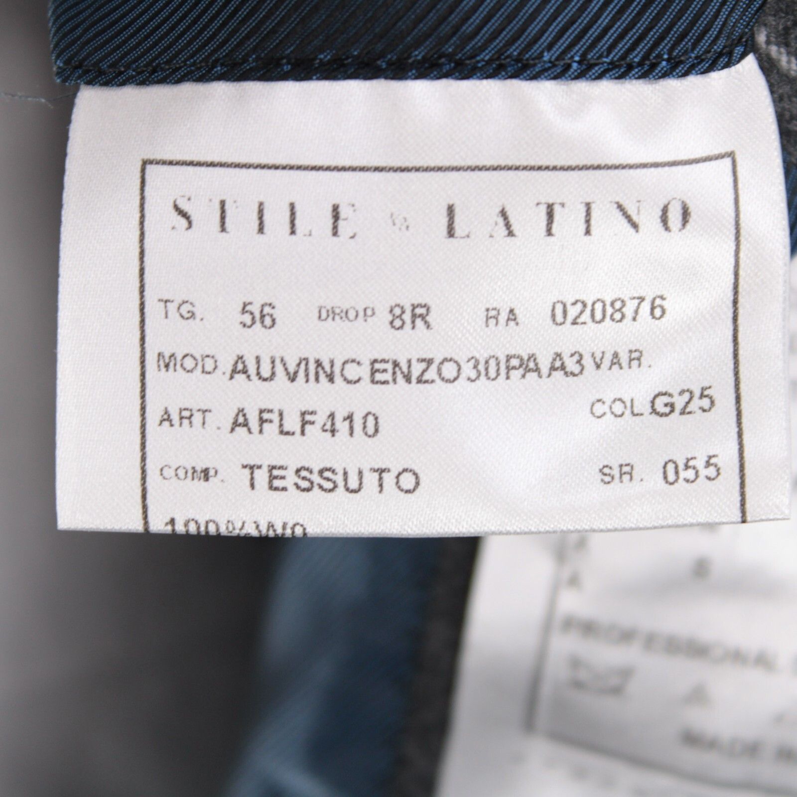 Other Stile Latino Suit Size US 46 Regular in Gray Size 46R - 9 Thumbnail