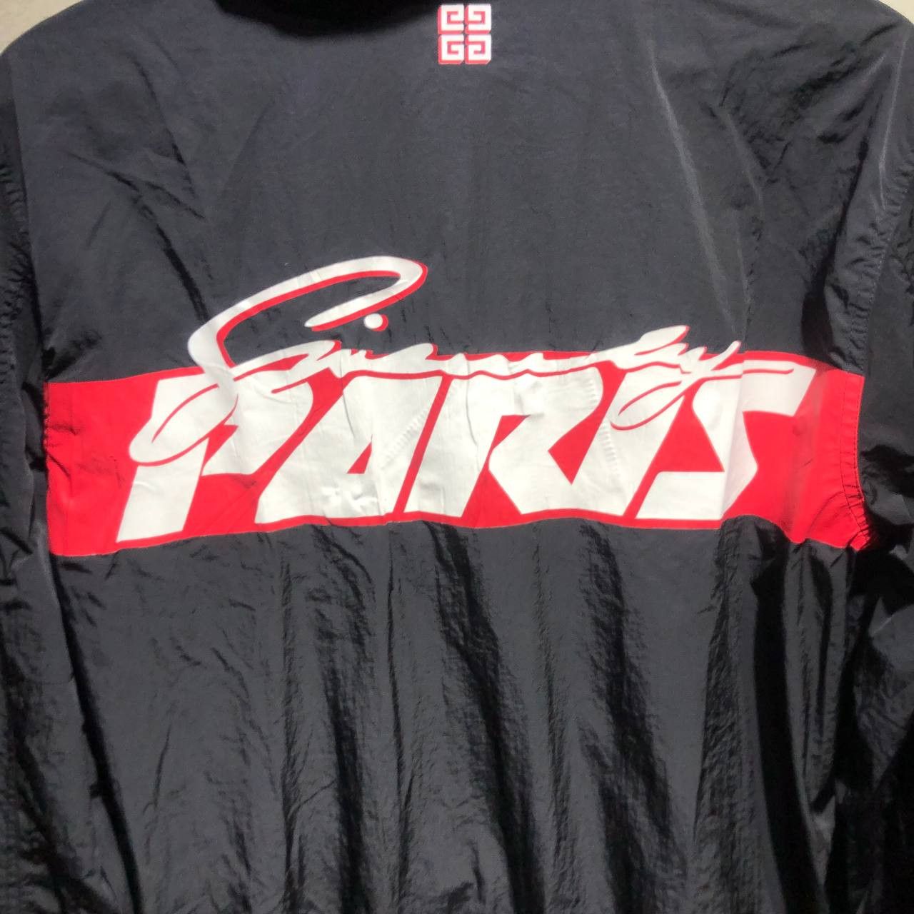 Givenchy script logo windbreaker