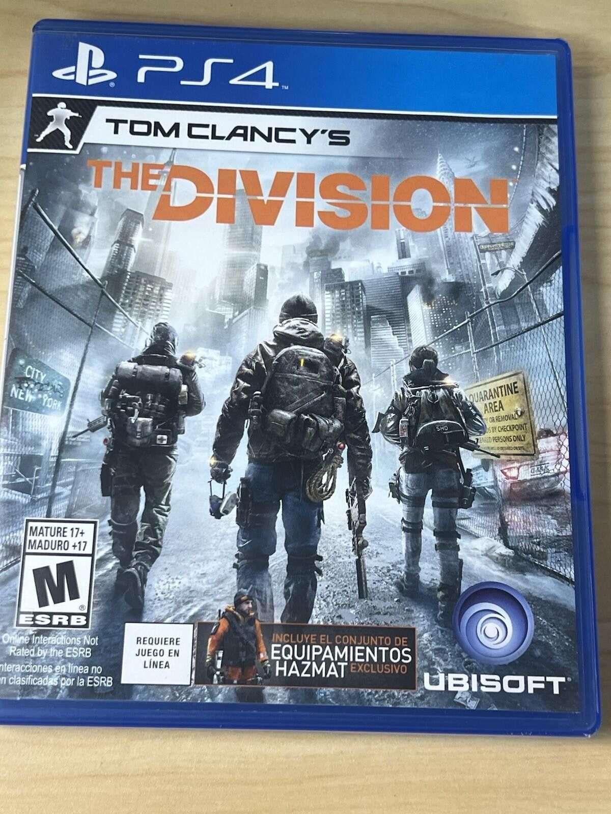 Other Tom Clancy's The Division For PlayStation 4 PS4 No Manual Size ONE SIZE - 2 Thumbnail