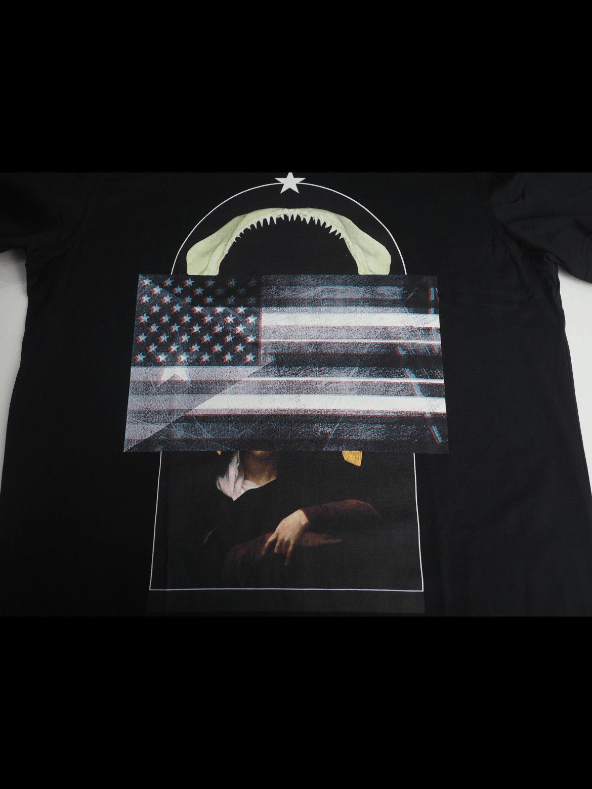 Givenchy Riccardo Tisci Givenchy SS14 shark jaw Tee - DMC-2508 Size US M / EU 48-50 / 2 - 3 Thumbnail