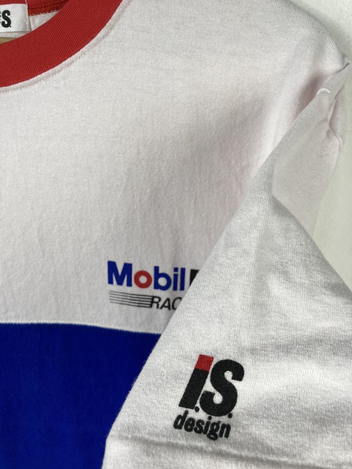 Issey Miyake × Japanese Brand Issey Miyake Issey Sport X Mobil 1 Racing Sport T-Shirt Size US L / EU 52-54 / 3 - 7 Thumbnail