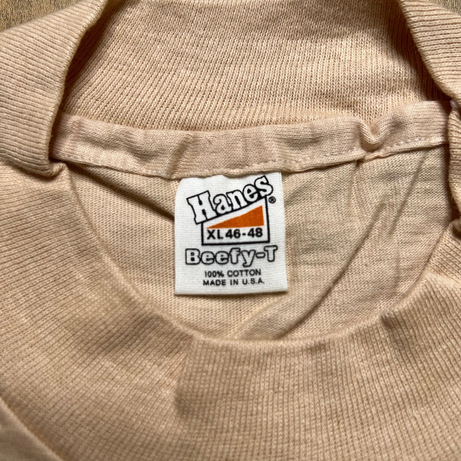 Hanes Vintage Intel Racing T Shirt XL USA Made Hanes Beefy T 90s Size US XL / EU 56 / 4 - 10 Thumbnail