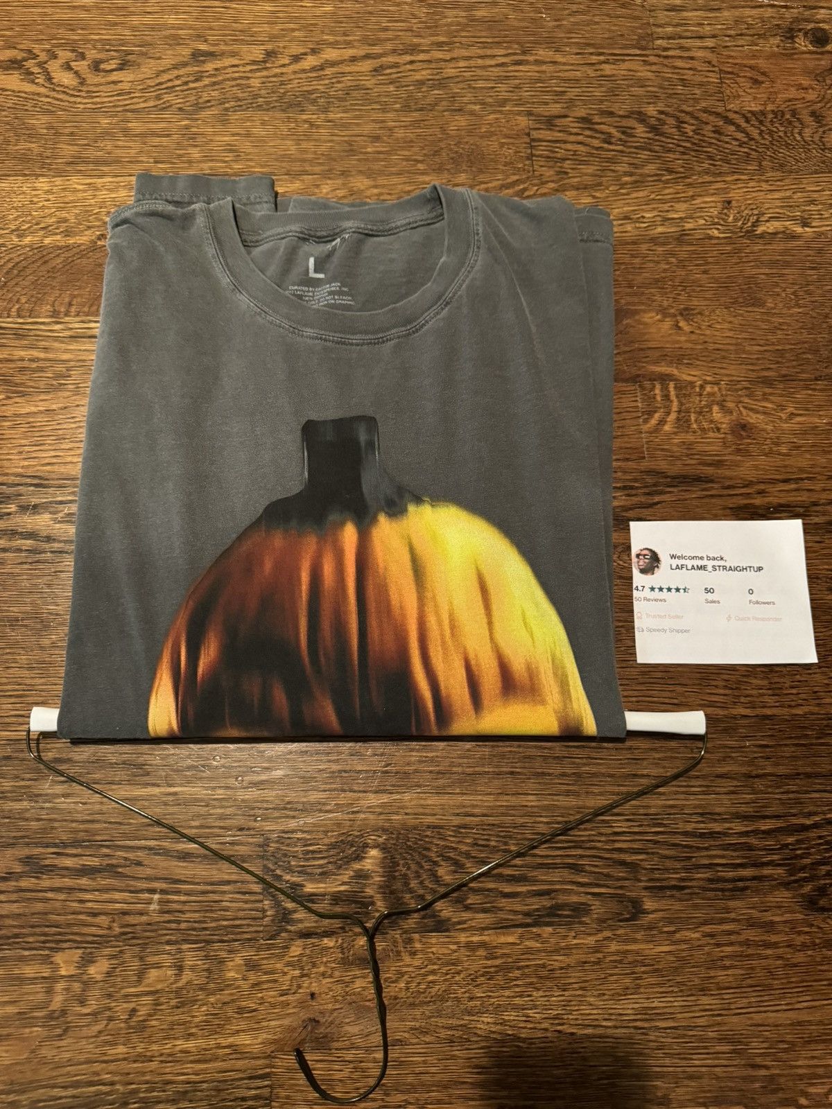 Travis Scott Travis Scott x Texas Chainsaw Massacre 2017 NYC HW Show L/S Size US L / EU 52-54 / 3 - 6 Thumbnail