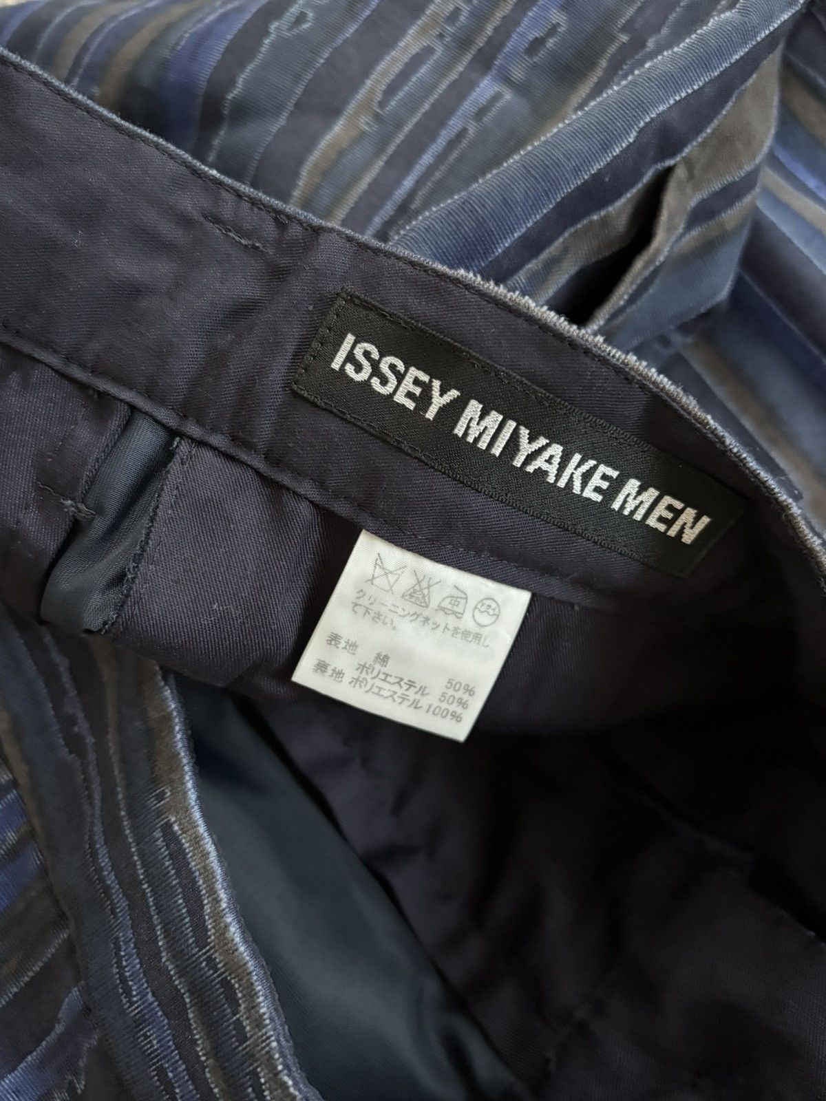 Issey Miyake Graphic Print Cropped Pants Size US 30 / EU 46 - 3 Thumbnail