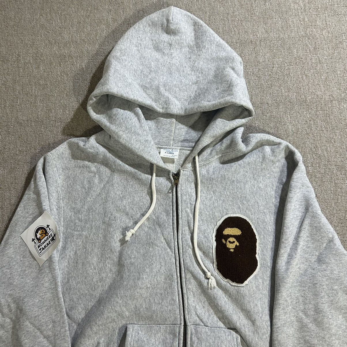 Bape × Champion Bape x Champion Zip Hoodie Size US XL / EU 56 / 4 - 2 Thumbnail