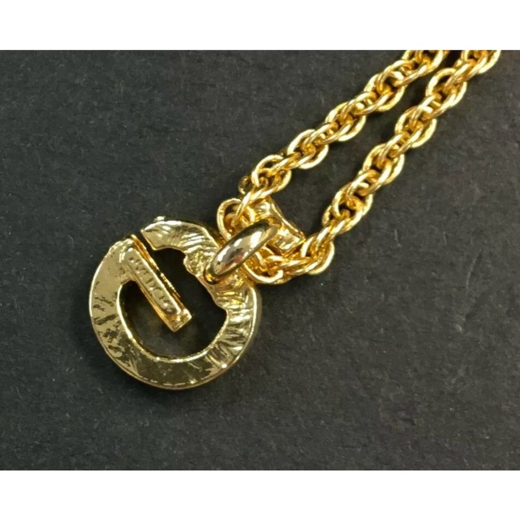 Givenchy Givenchy gold and crystal G logo necklace Size ONE SIZE - 3 Thumbnail