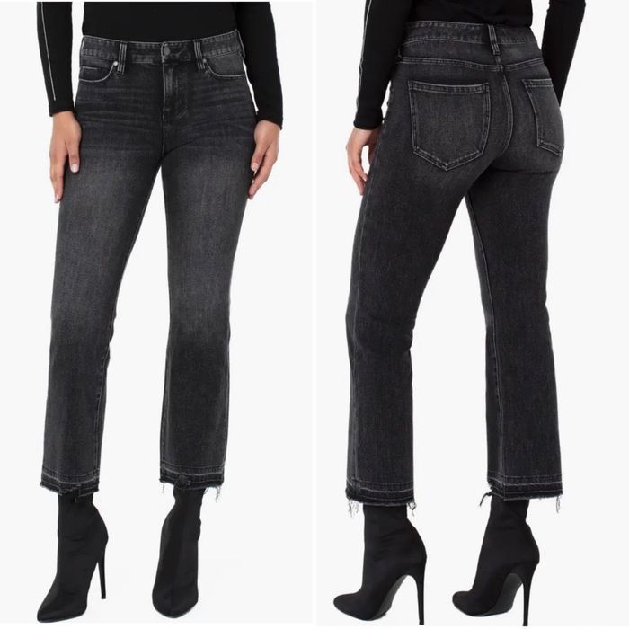 Liverpool Hannah Tulip Hem Denim