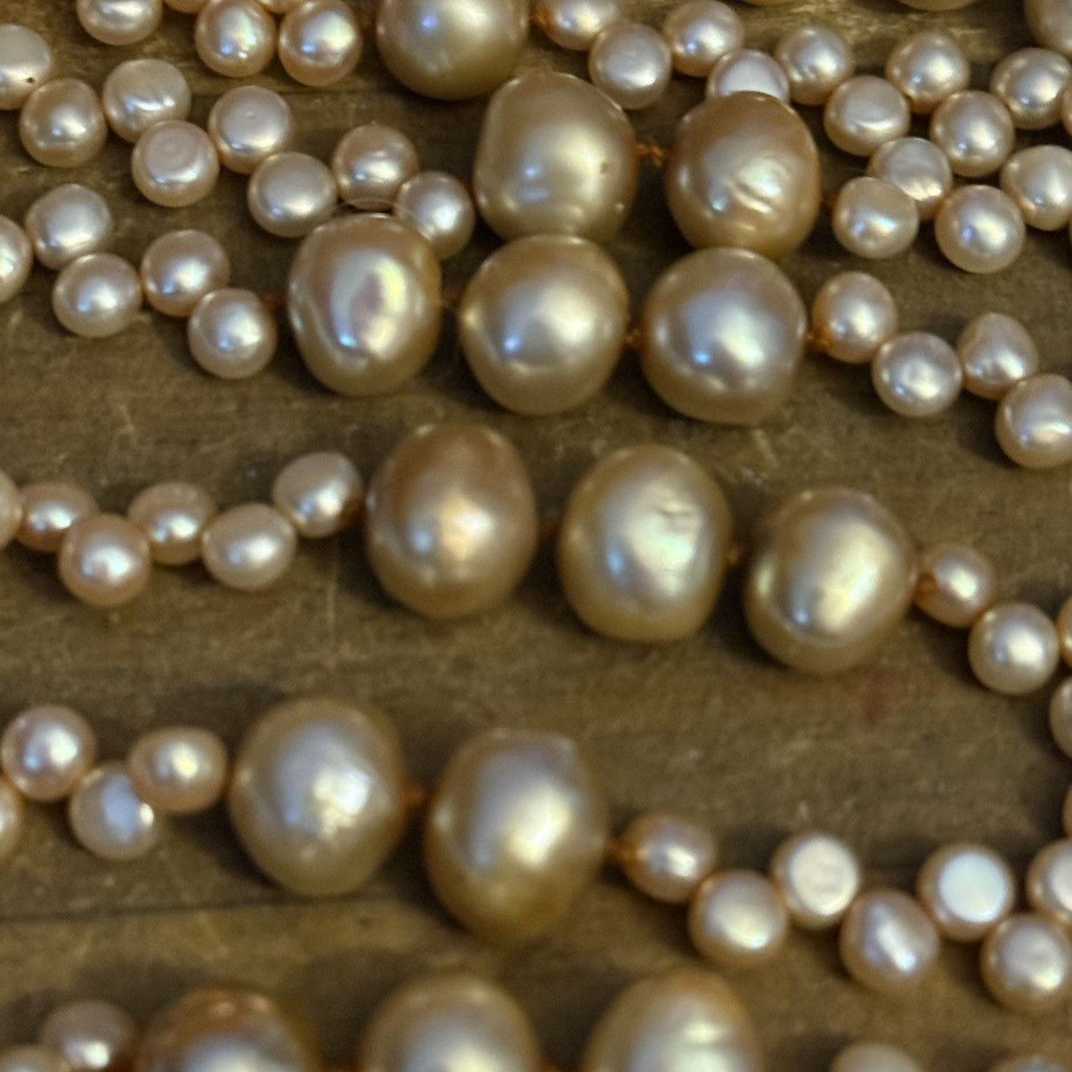 Vintage Vintage long South Sea Baroque pearl necklace Size ONE SIZE - 2 Thumbnail