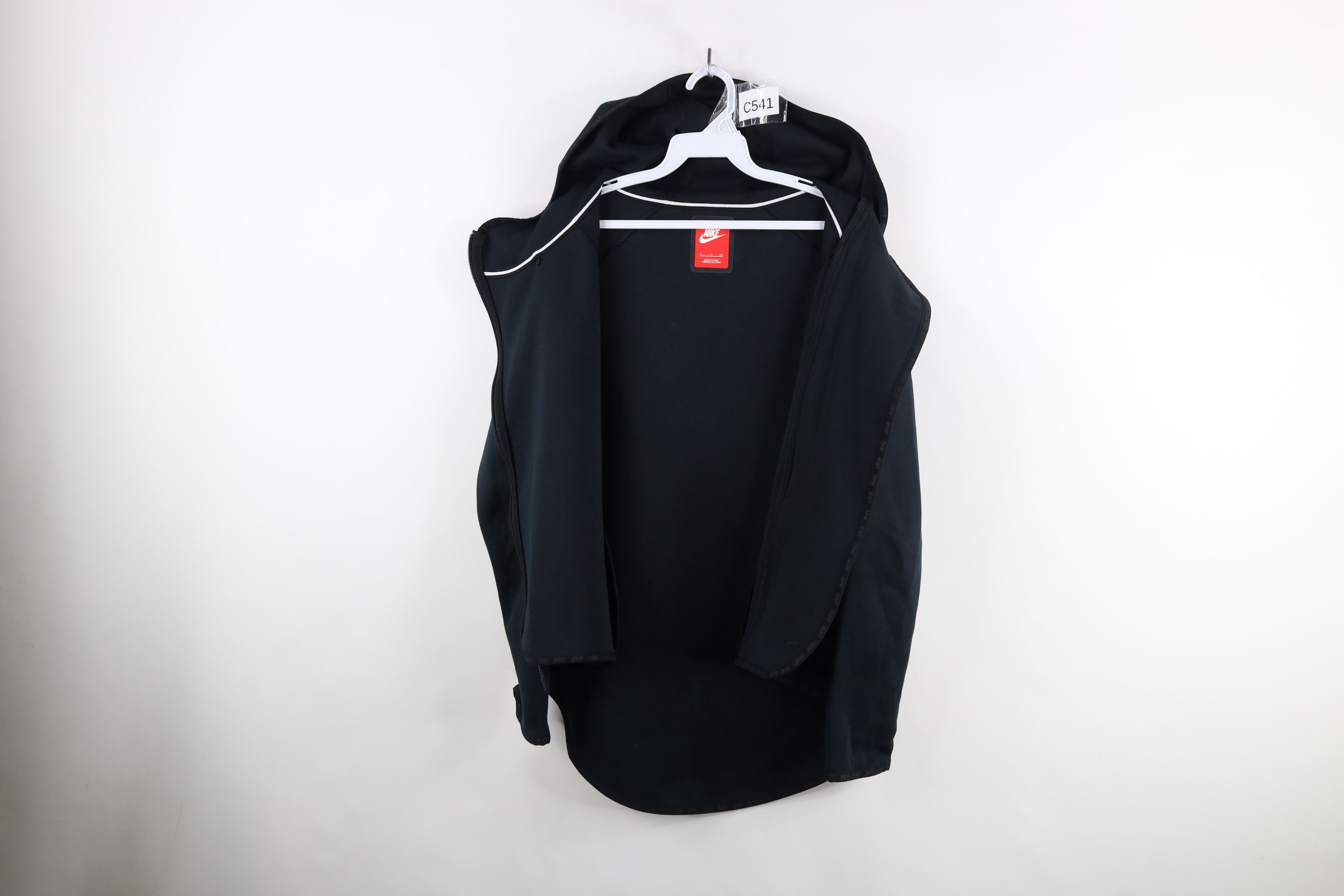 Nike × Vintage Nike Sportswear Tech Fleece Full Zip Hooded Cape Jacket Size S / US 4 / IT 40 - 9 Thumbnail