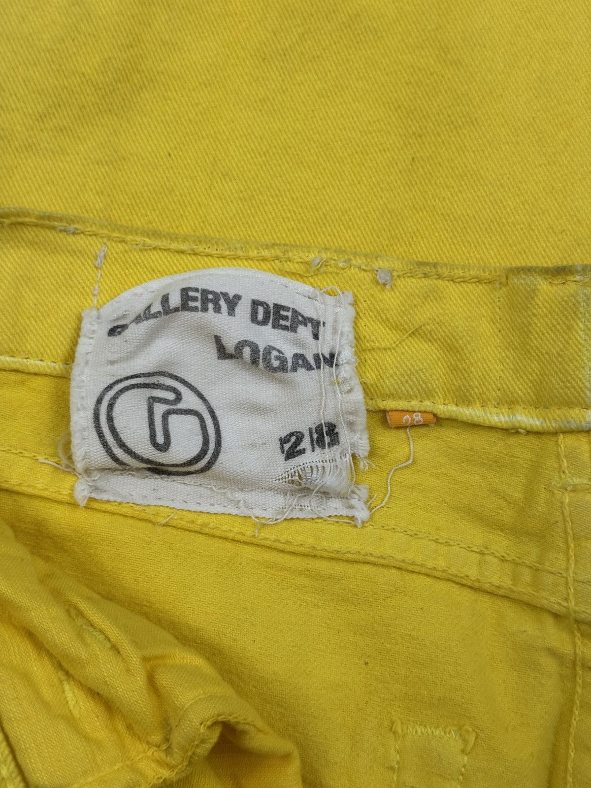 Gallery Dept. Amazing Gallery Dept Skinny Yellow Denim Pants Size US 28 / EU 44 - 8 Thumbnail