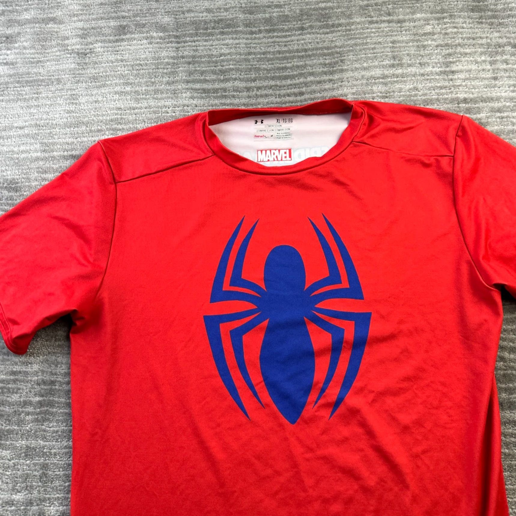 Under Armour Under Armour Shirt Mens XL Red Spiderman Compression Alter Ego Size US XL / EU 56 / 4 - 3 Thumbnail