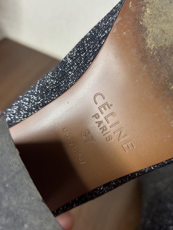 Celine Shiny boots-socks celine Size US 7 / IT 37 - 6 Thumbnail
