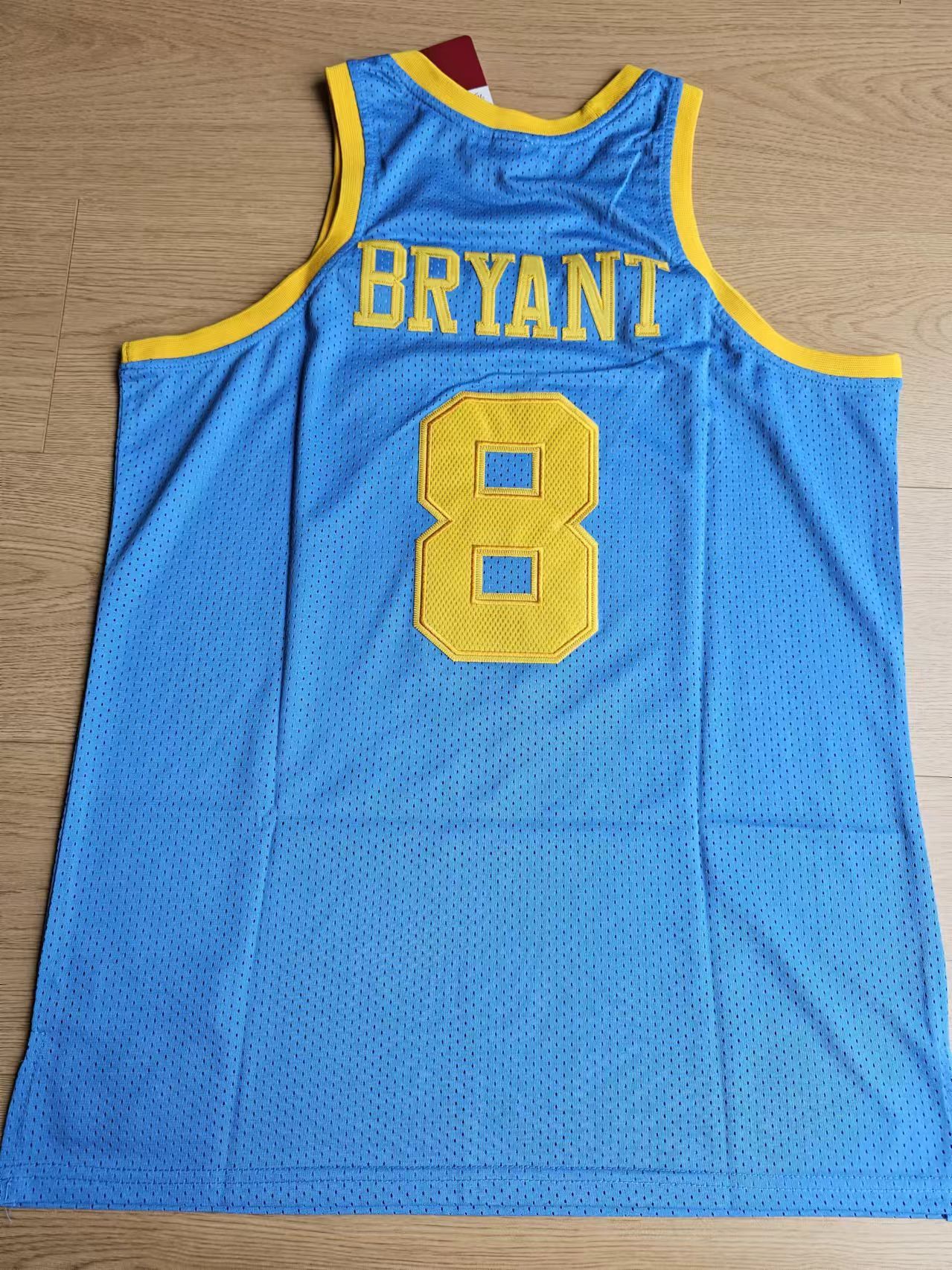 NBA MPLS #8 Kobe Bryant Jersey Blue Stitched Size US L / EU 52-54 / 3 - 2 Thumbnail