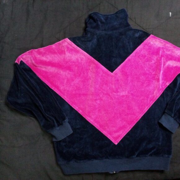 Vintage Vintage White Stag Sport Chevron Velveteen Track Jacket Size L / US 10 / IT 46 - 5 Thumbnail