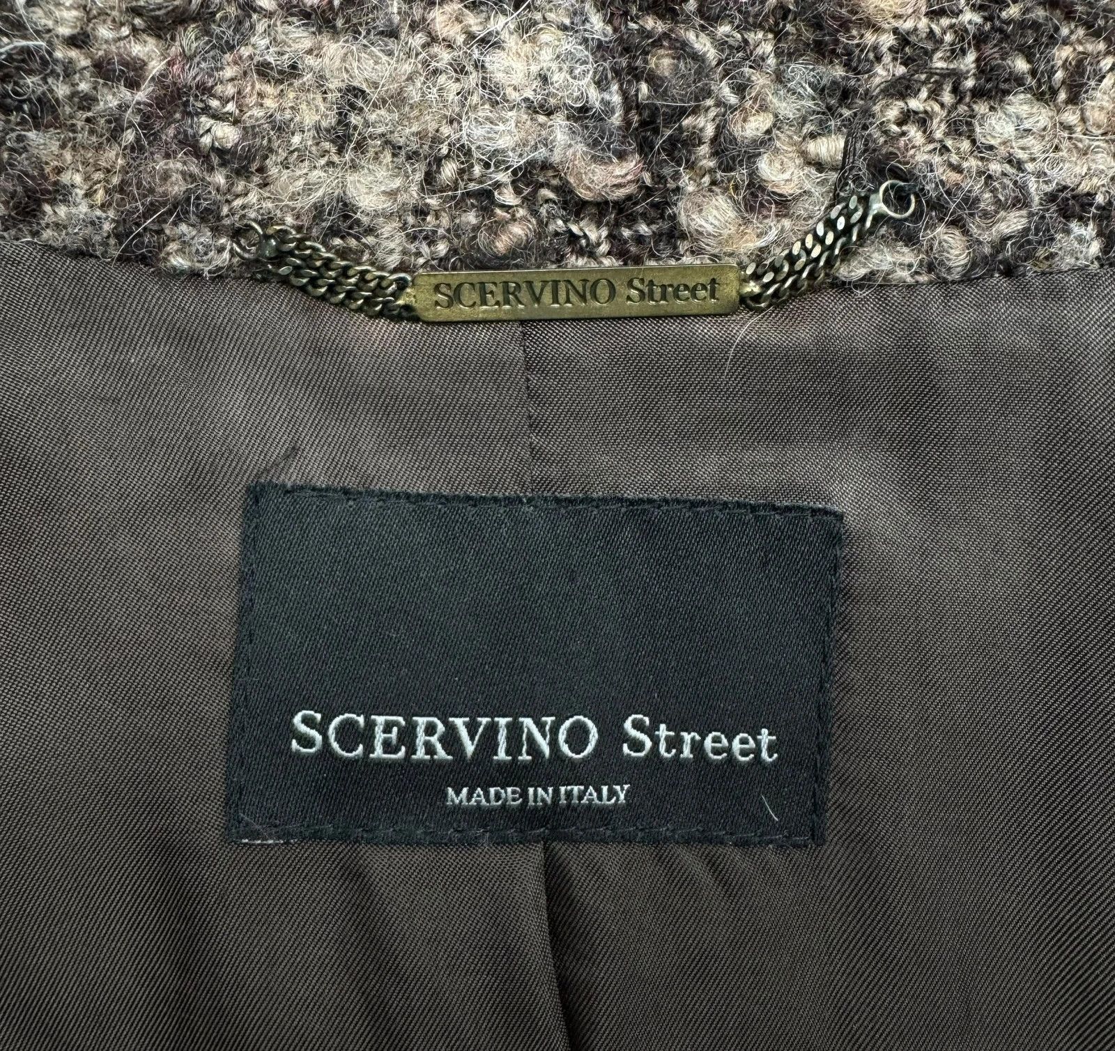 Ermanno Scervino Scervino Street Wool Alpaca Tweed Jacket size I42 US8 Size M / US 6-8 / IT 42-44 - 15 Thumbnail