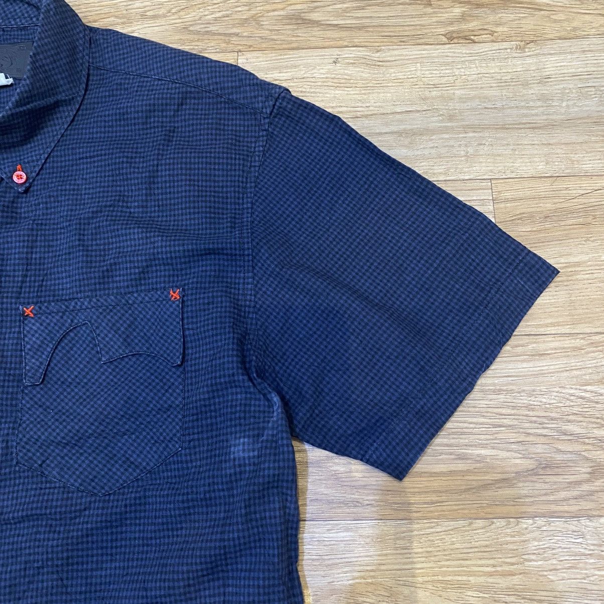 Evisu Evisu Blue Navy Button Up Shirts Size US M / EU 48-50 / 2 - 3 Thumbnail