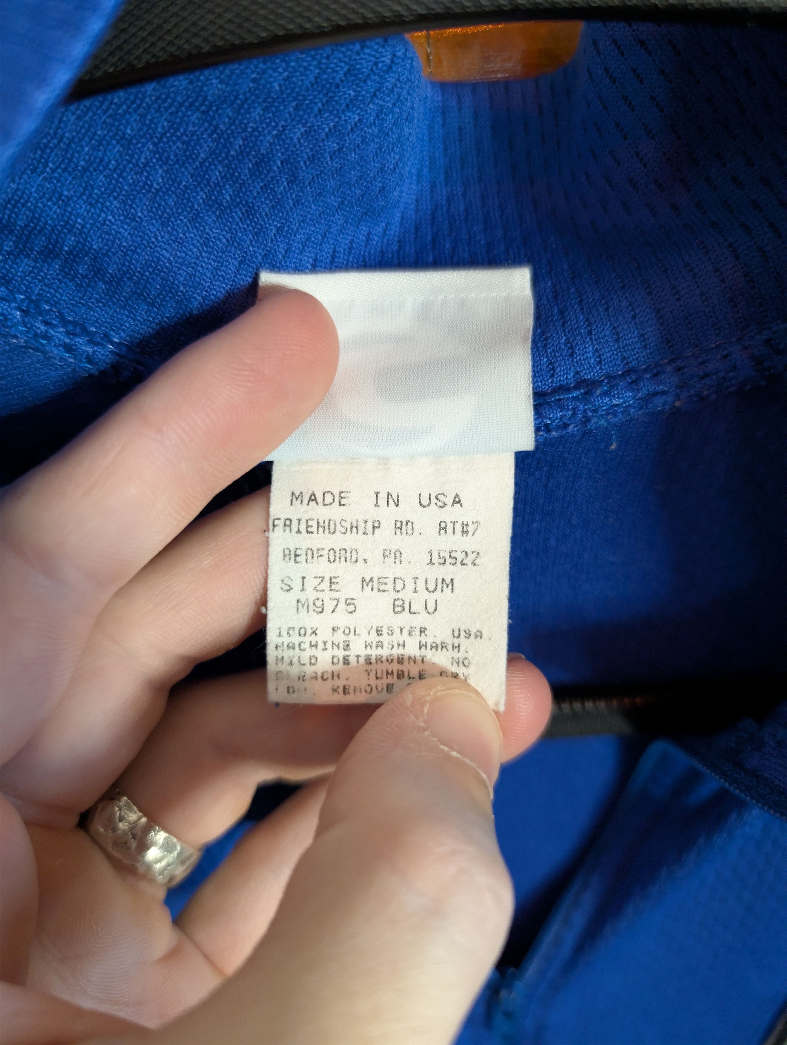 Other CANNONDALE 90s vintage MiUSA blue mesh zip cycling shirt Size US M / EU 48-50 / 2 - 4 Thumbnail