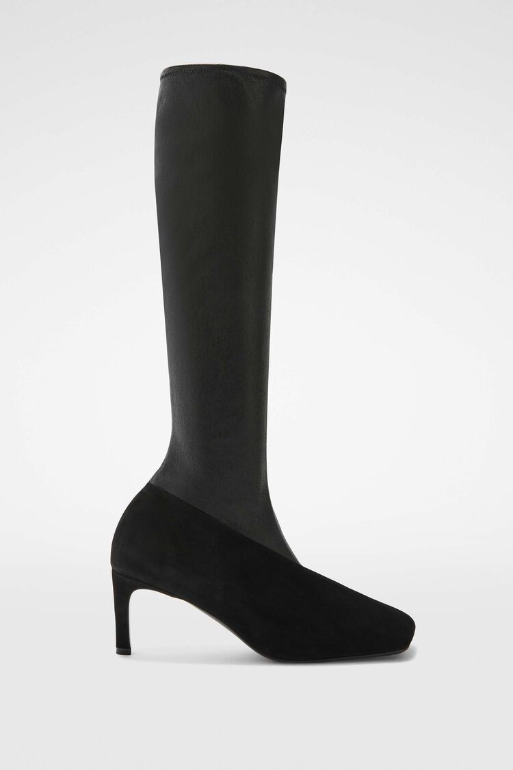 Jil Sander o1w1db10825 Knee Boots in Black Size US 11 / IT 41 - 1 Thumbnail