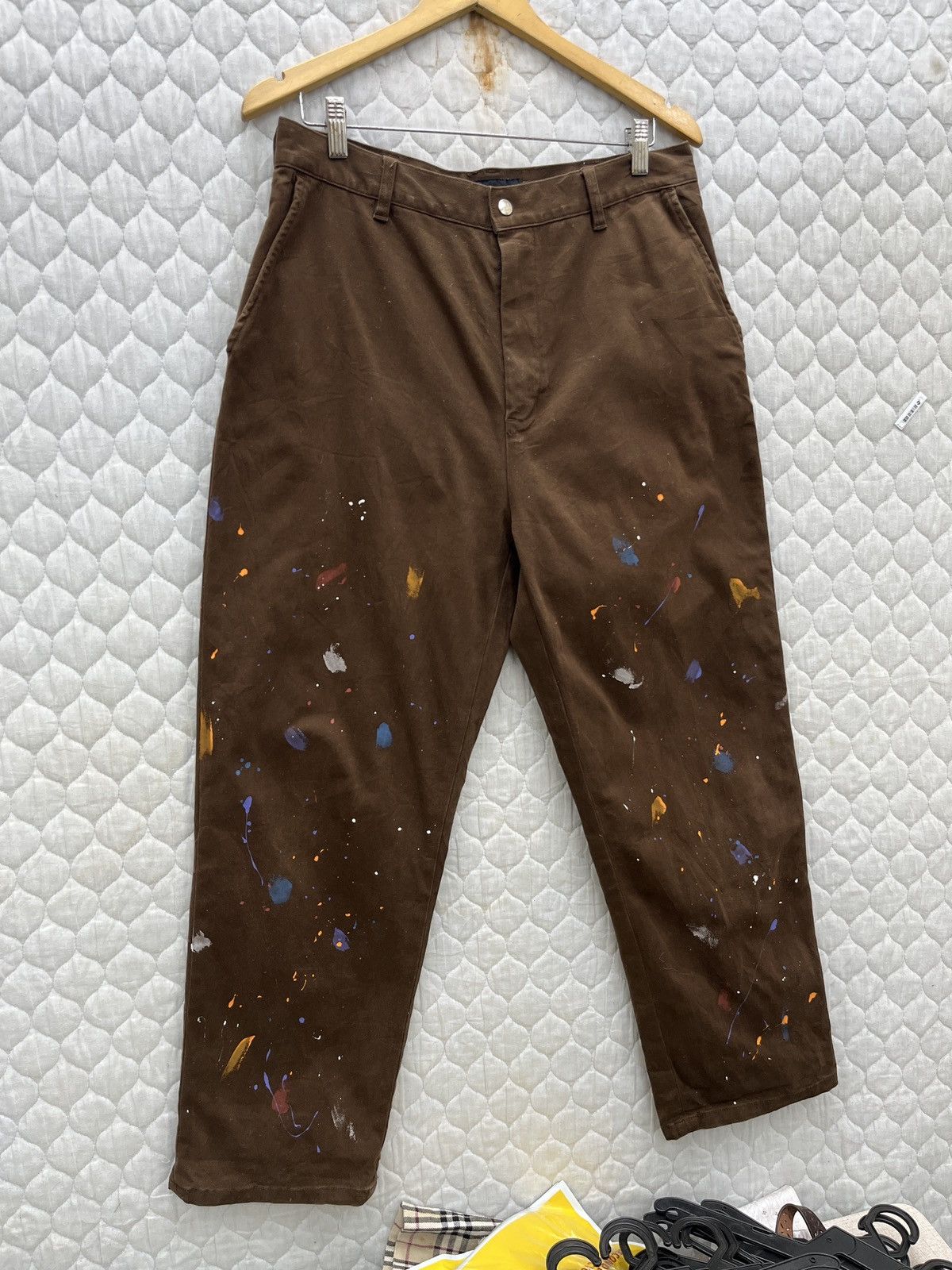 Xlarge 🔥🔥🔥STEALS XLARGE SPLATTER PAINT PANTS Size US 33 - 6 Thumbnail