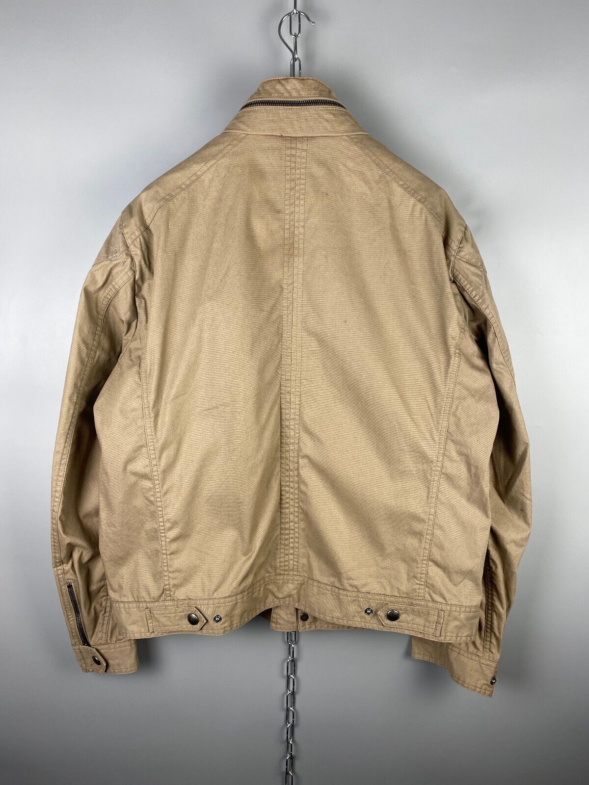 Hackett Hackett London Biker Motorcycle Velo Speed Jacket Coat Size US L / EU 52-54 / 3 - 3 Thumbnail