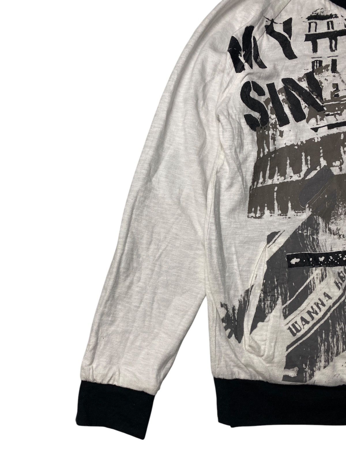 If Six Was Nine × Japanese Brand × PPFM 2000's PPFM Death My Sin Reversible Hoodie Size US M / EU 48-50 / 2 - 8 Thumbnail
