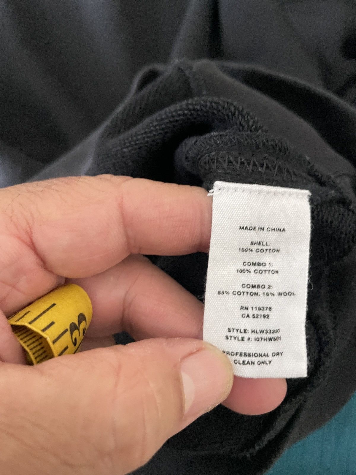 Helmut Lang Crewneck Sweater w/ Textured ribbed sleeves Size US XS / EU 42 / 0 - 8 Thumbnail