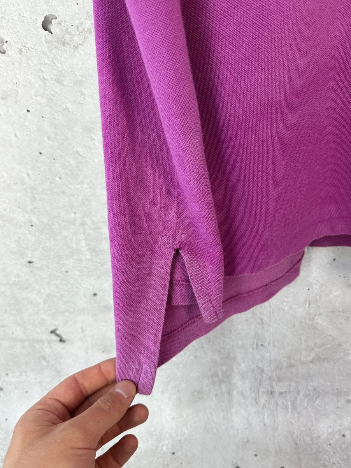 Polo Ralph Lauren Vintage Polo Ralph Lauren Purple Cotton Polo Size US XL / EU 56 / 4 - 6 Thumbnail