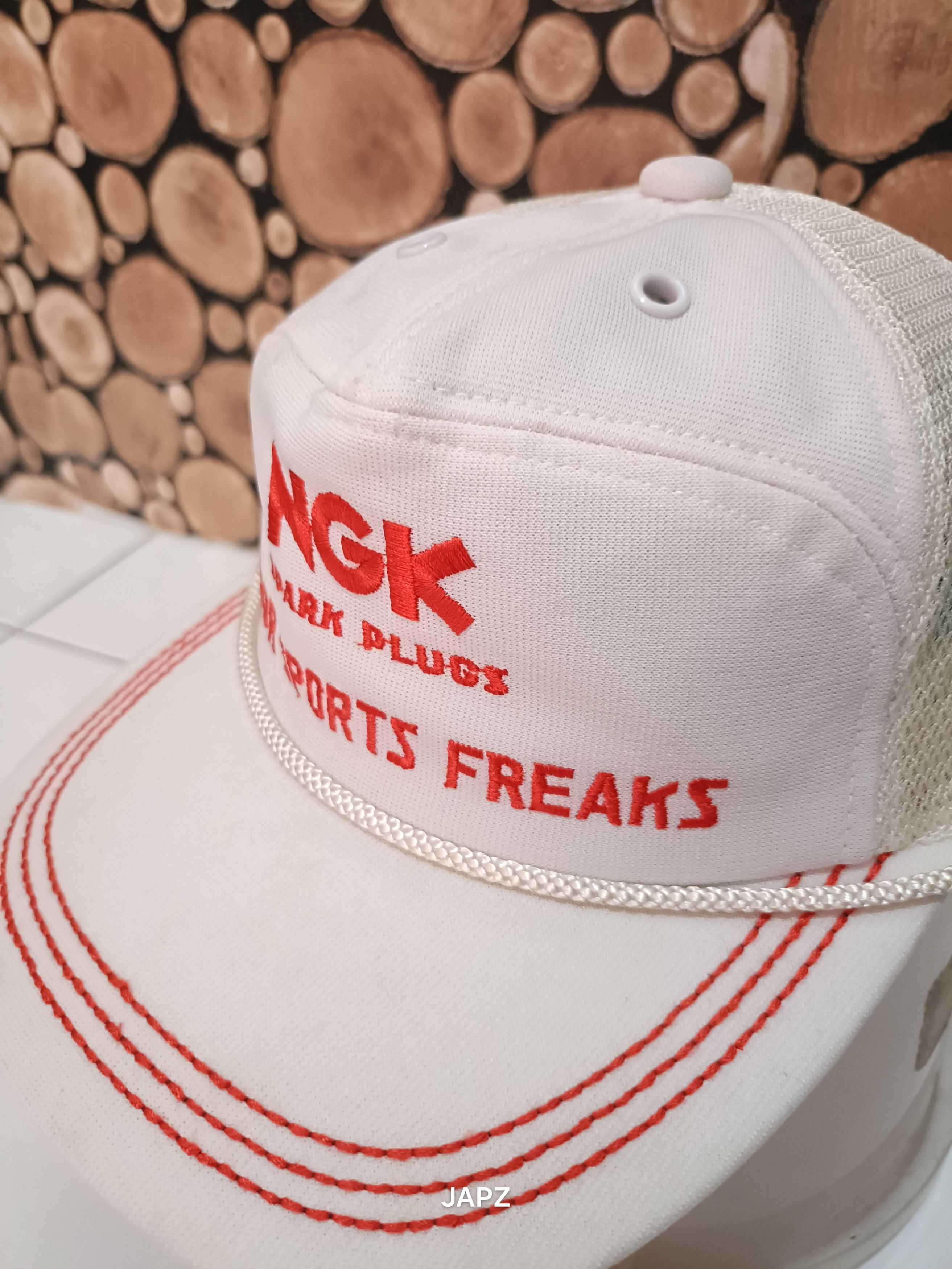 Vintage Vintage NGK rope cap 80s trucker era Size ONE SIZE - 4 Thumbnail