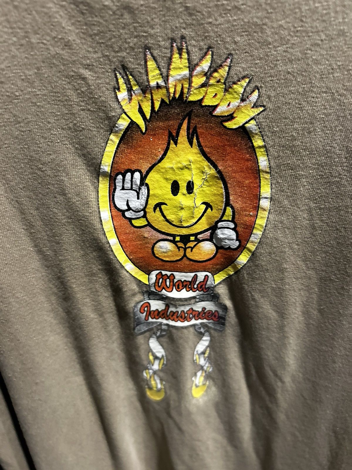 World Industries VERY OG WORLD INDUSTRIES TEE (NO TAG) Size US XL / EU 56 / 4 - 2 Thumbnail