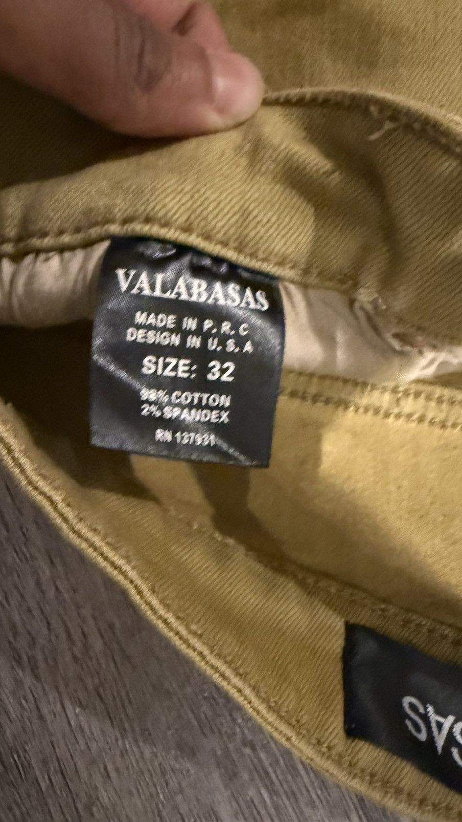 Valabasas Valabasas “Mr. Extendo” Jeans Size US 32 / EU 48 - 7 Thumbnail