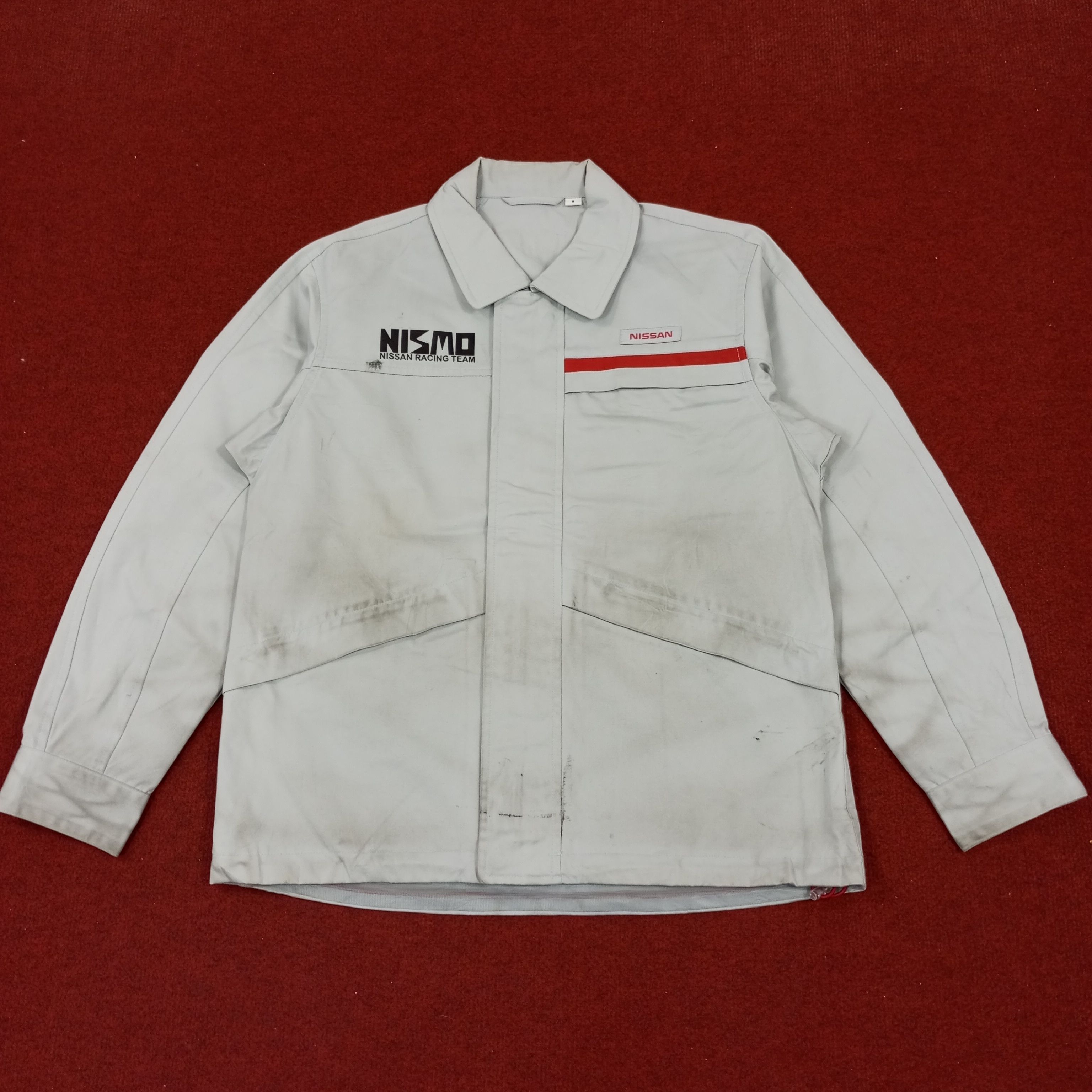 Japanese Brand × Vintage Nismo Nissan Racing Team Motorsports Custom Art Jacket Size US M / EU 48-50 / 2 - 3 Thumbnail