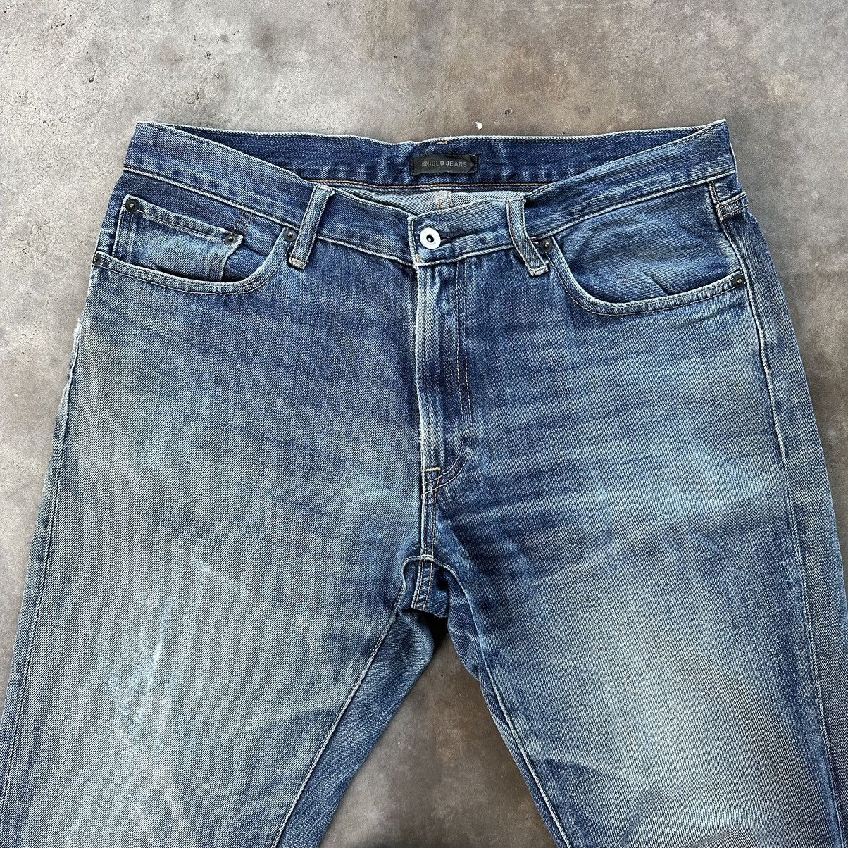 Japanese Brand Vintage Japanese Faded Denim Jean Pant W36 🔥 Size US 36 / EU 52 - 3 Thumbnail
