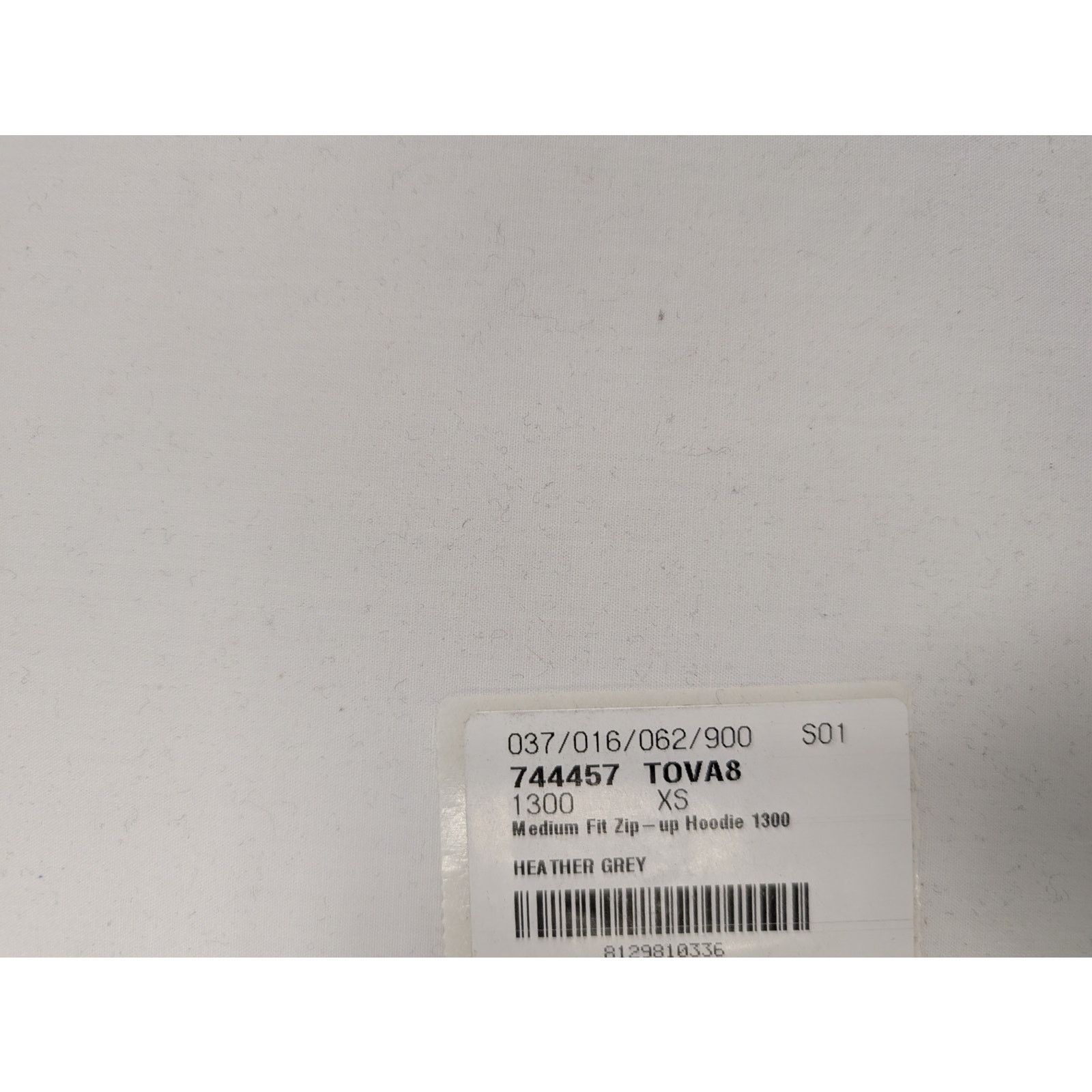 Balenciaga o1rshd1 Medium Fit Zip-Up Hoodie 1300 in Heather Grey Size US XS / EU 42 / 0 - 24 Thumbnail