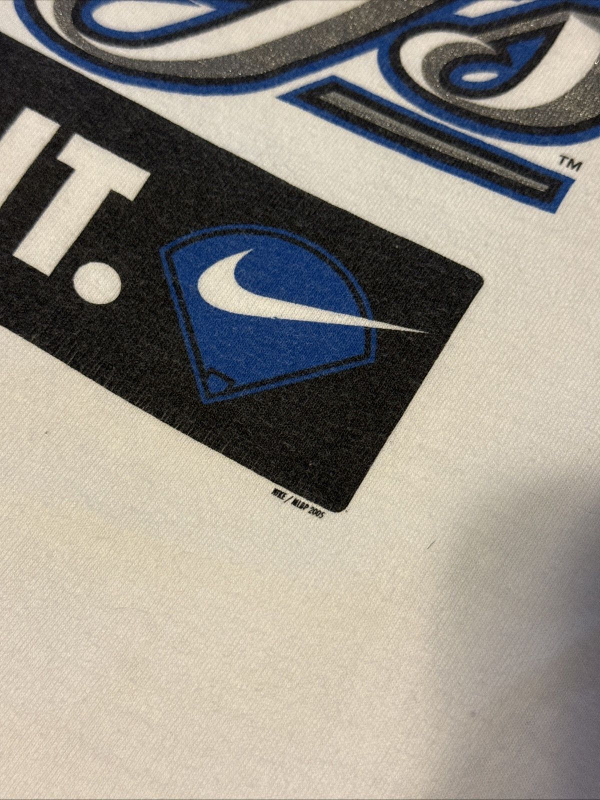 Nike Nike Nike Swoosh Toronto Blue Jays white Longsleeve 2005 S Size US S / EU 44-46 / 1 - 5 Thumbnail