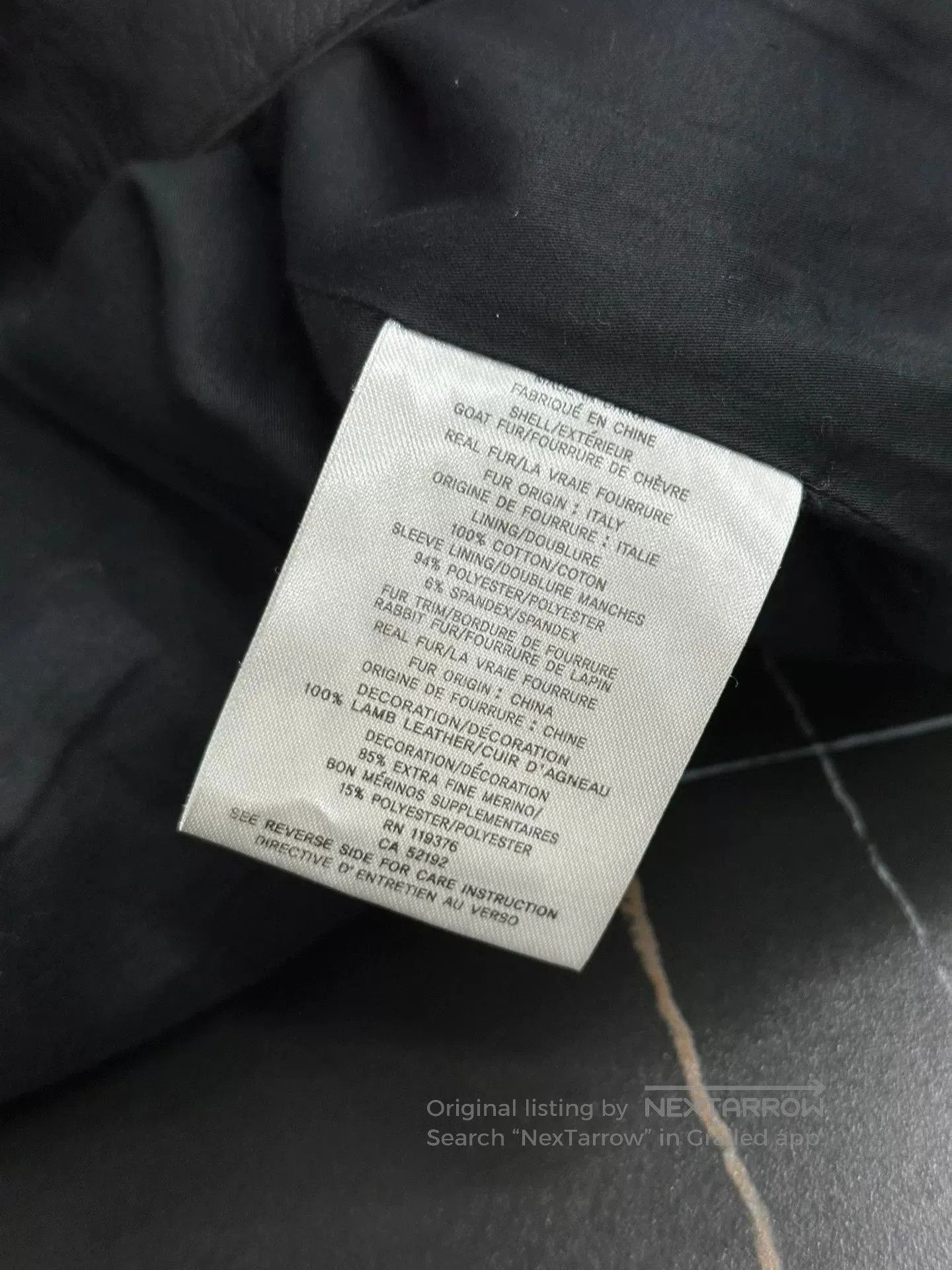 Helmut Lang Helmut Lang Black Fur Leather Coat. Size US M / EU 48-50 / 2 - 5 Thumbnail